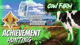 Cow Farm!🐄🚜 Farm Sim 22🌻🌽 Cowherd🐄  Original Grain🌾 No Commentary 🚜
