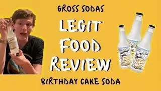Legit Food Review - Birthday Cake Soda 🎂