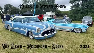 The Lawns Classic Car & Retro Show - Essex - 2024 Part 1 #classiccars #automobile #oldschool #retro