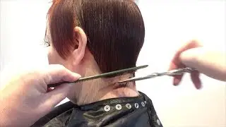 A creative pixie  haircut