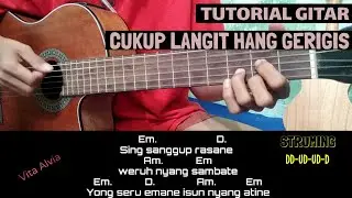 Kunci Gitar Cukup Langit Hang Gerigis // Tutorial Gitar Pemula