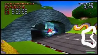 Coco Park Time Trial! Blue Fire Mod | CTR Crash Team Racing Retro Fueled