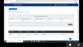 Protective Order Registry Instructions
