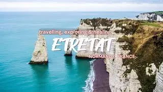 Most beautiful place in Normandy #etretat #cliff #falaise  #France #travel #vacation