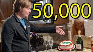 50,000 Subscribers Celebration Video [Cake & Champagne]
