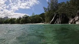 Snorkeling in Port Launay, Seychelles
