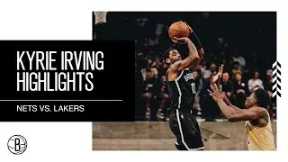 Kyrie Irving Highlights | Brooklyn Nets vs. Los Angeles Lakers | 1.30.23