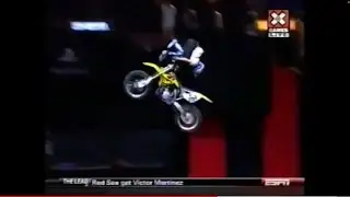 Charles Pages &ldquo;Decade Air&rdquo; Crash 2009 X Games Moto Best Trick Run 1