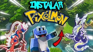 👍Como INSTALAR PIXELMON🔴 MOD para MINECRAFT 1.21.1✅ *F&Aacute;CIL y R&Aacute;PIDO*