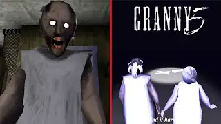 GRANNY 5 ALL GAME OVER SCENES
