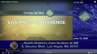 City, county leaders join Las Vegas medical professionals to encourage southern Nevadans to return t