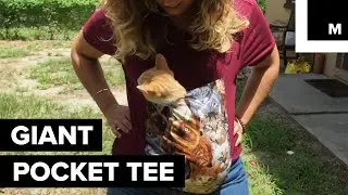 Giant pocket shirt