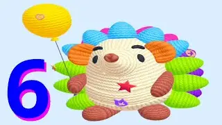 🦔 Yarn Fever! Unravel Puzzle 🧶 GAMEPLAY Part 6 Levels 20-22 (Android, iOS)