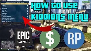 Как использовать мод-меню для GTA 5 Online | Мод-меню от Kiddions (БЕЗОПАСНО)