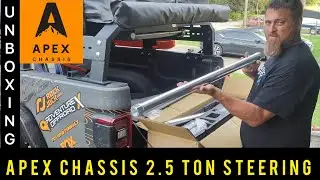 Apex Chassis 2.5 Ton Steering | Unboxing | Jeep Gladiator JT |