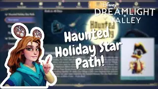 HAUNTED HOLIDAY STAR PATH LOOK BOOK | DISNEY DREAMLIGHT VALLEY