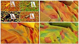 HIGH QUALITY SOFT BRASSO SILK SAREE WITH PRICE | BLOUSE RAW SILK