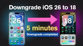 How to Downgrade iOS 26 to 18 in Hindi | How to Remove iOS 26 Beta From iPhone (Step by Step)