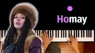 AY YOLA - Homay ● караоке | PIANO_KARAOKE ● ᴴᴰ + НОТЫ & MIDI