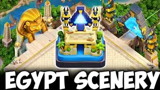 The Egypt skins & Scenery are Surprisingly Good (Clash of Clan)#clashofclans #coc #clashing #sorts