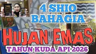 TAHUN KUDA  2026 I 4 SHIO HUJAN EMAS & PERAK 2026 I Rezeki Perhiasan Emas,Emas Batangan & Silver