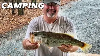 Camping at White Oak Creek Campground January 2020