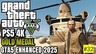GTA 5 - Cargobob | Mission 33 - [4K 60FPS- GOLD MEDAL] #gta #gta5 #gta5enhanced