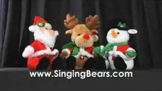singingbears.com - Trio sings We Wish You A Merry Christmas