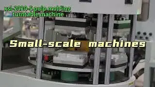 Small-scale pulp molding machine