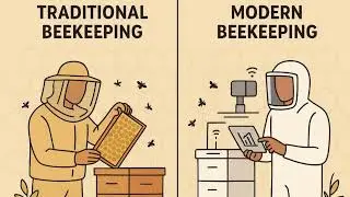 Differences and Similarities Between Traditional and Modern Beekeeping