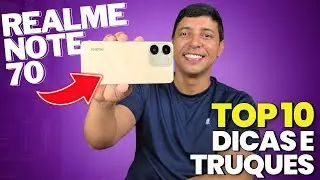 Realme Note 70 | Top 10 DICAS e TRUQUES que voc&ecirc; PRECISA SABER!