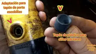 ADAPTACIÓN DE TAPITAS EN AMOLADORAS O ESMERILADORAS