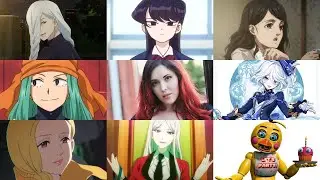 Amber Lee Connors All Anime and Games Character Role Voice Actors Comparison