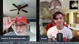 8 Questions with Ep. 288..................Jonas Acosta of The Friendly Men Podcast