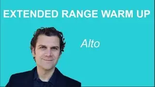 Alto Singing Warm Up - Extended Range - Pentatonic Scales
