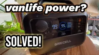 VANLIFE Power Struggle? GRECELL HW01 230Wh Portable Power Bank to the Rescue!