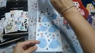 The Happy Planner Disney Princess Sticker book flipthrough
