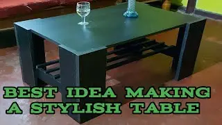 Ply Board Tea Table table making idea table making home plywood table how to make a table