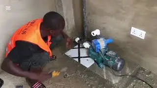 How to install a water booster pump