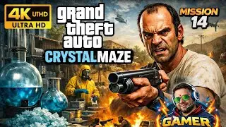 Crystal Maze Mission ON ATTACK 💥 GTA V Hindi Gameplay | PS5