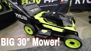 LOOK! The SNEAK PEEK for the new RYOBI 80V HP PUSH MOWER!