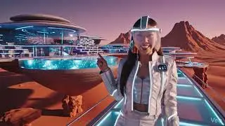 I&rsquo;m Staying at a LUXURY RESORT on MARS 🚀 | Future Travel Vlog (8K)