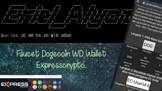 Faucet Dogecoin Wd Wallet Expresscrypto || Script AutoClaim Via Termux..