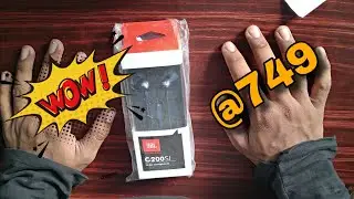 JBLC200SI || Best Earphone Under 749 Rupees || Ultra Bass || Smooth  Sound