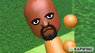 Rabbids In Wii Sports Tennis (New Sound Effects Added)