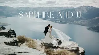 Sapphire & JJ's Queenstown NZ Heli-Wedding Elopement at Cecil Peak