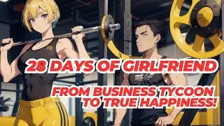 28 Days of Girlfriend:  From Business Tycoon to True Happiness! | Female Muscle Growth | Muscle Girl