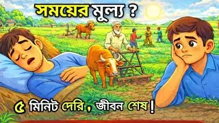 সময়ের মূল্য | গ্রামের অনুপ্রেরণামূলক গল্প ।। Bengali Moral Story ।। Motivational Village Story