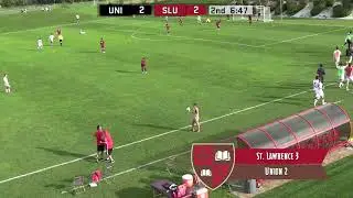 St. Lawrence 3, Union College 2 (men's soccer)