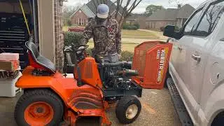 Kubota G3200 Cold Start